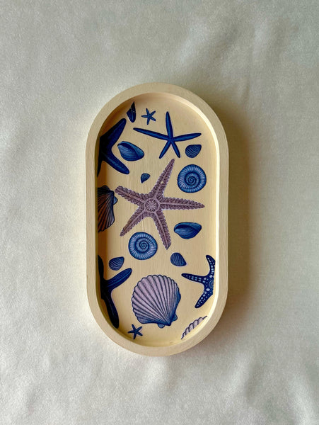 Beige Seashells Tray