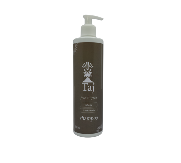 Taj – Free Sulfate Shampoo with Caffeine & Saw Palmetto - 500ml